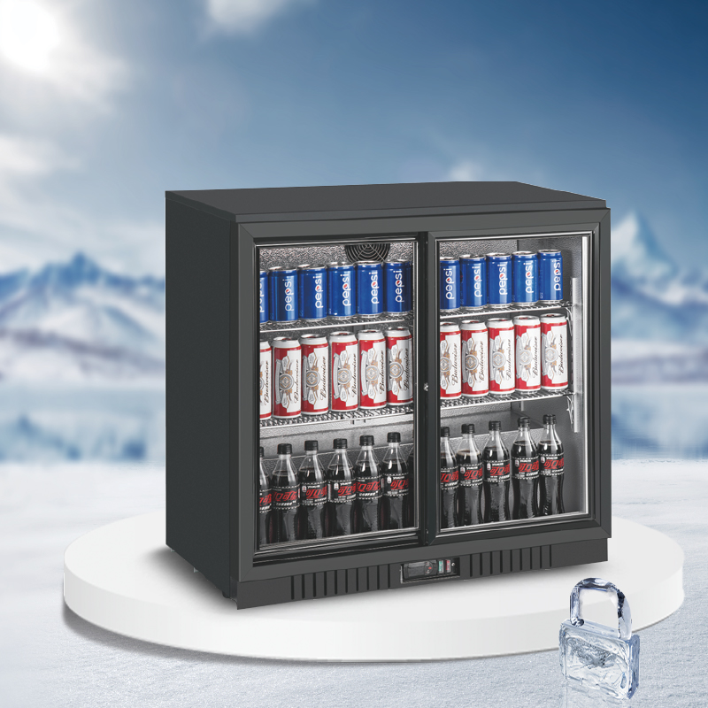Glass door Bar display chiller - ASBC-208-FH1/2/3