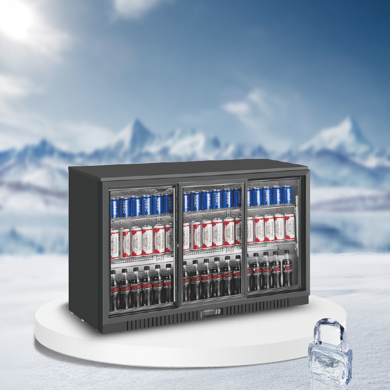 Glass door Bar display chiller - ASBC-330-FH1/2/3