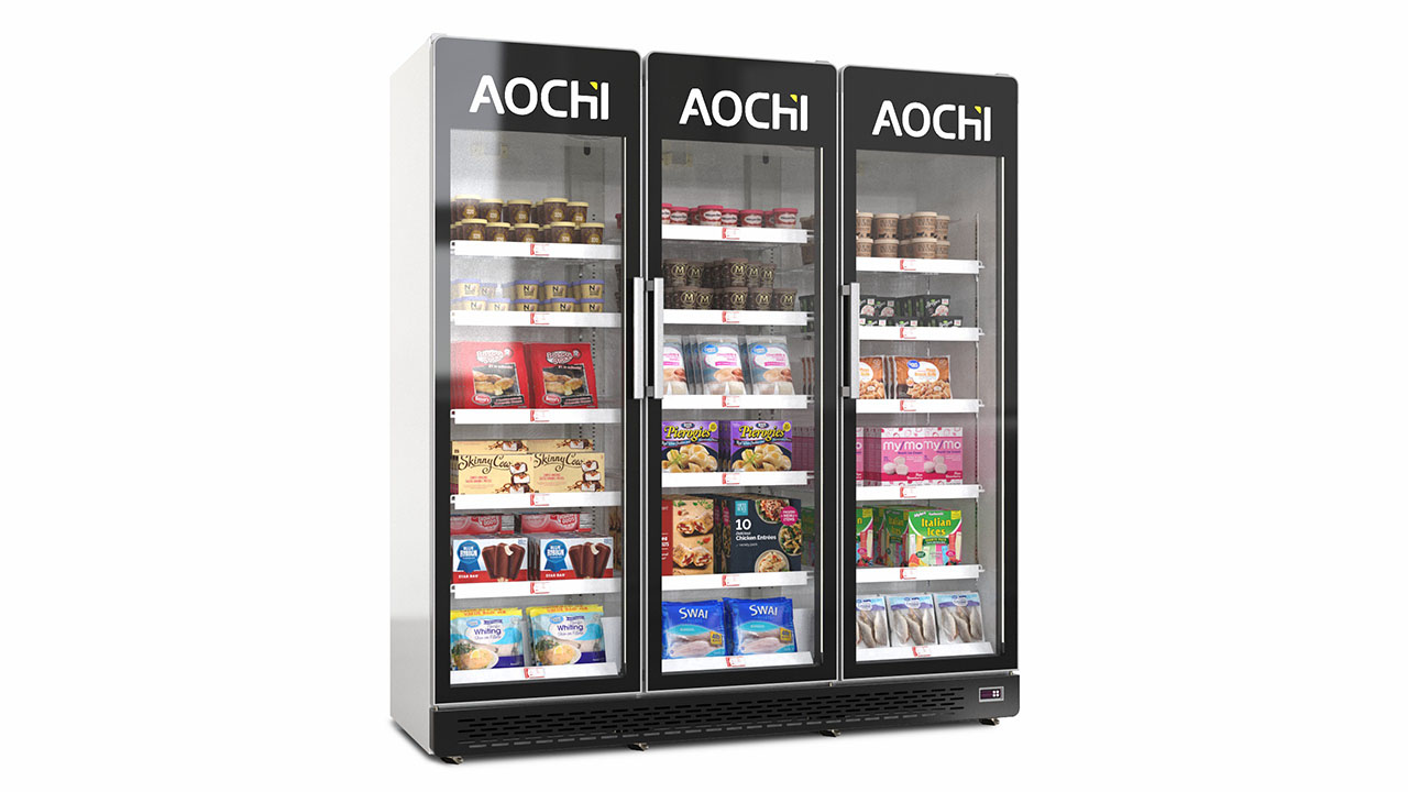 Glass door display freezer AGF-FB