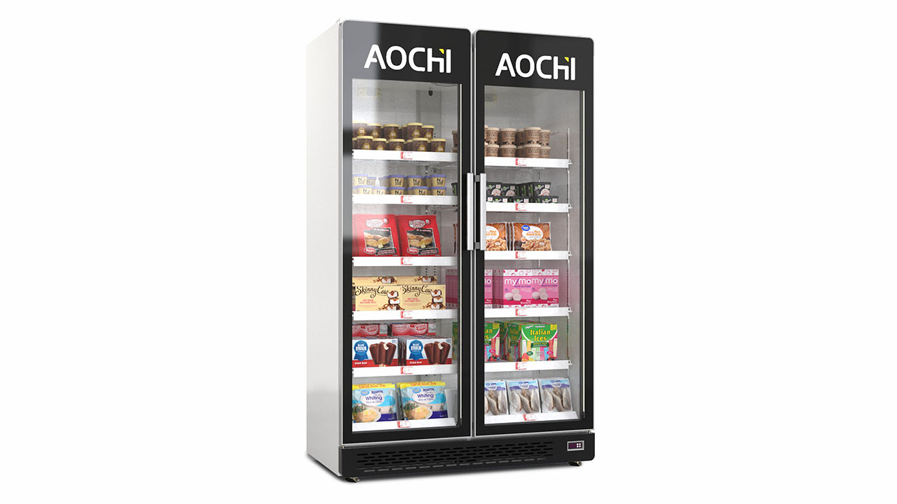 Glass door display freezer AGF-FB