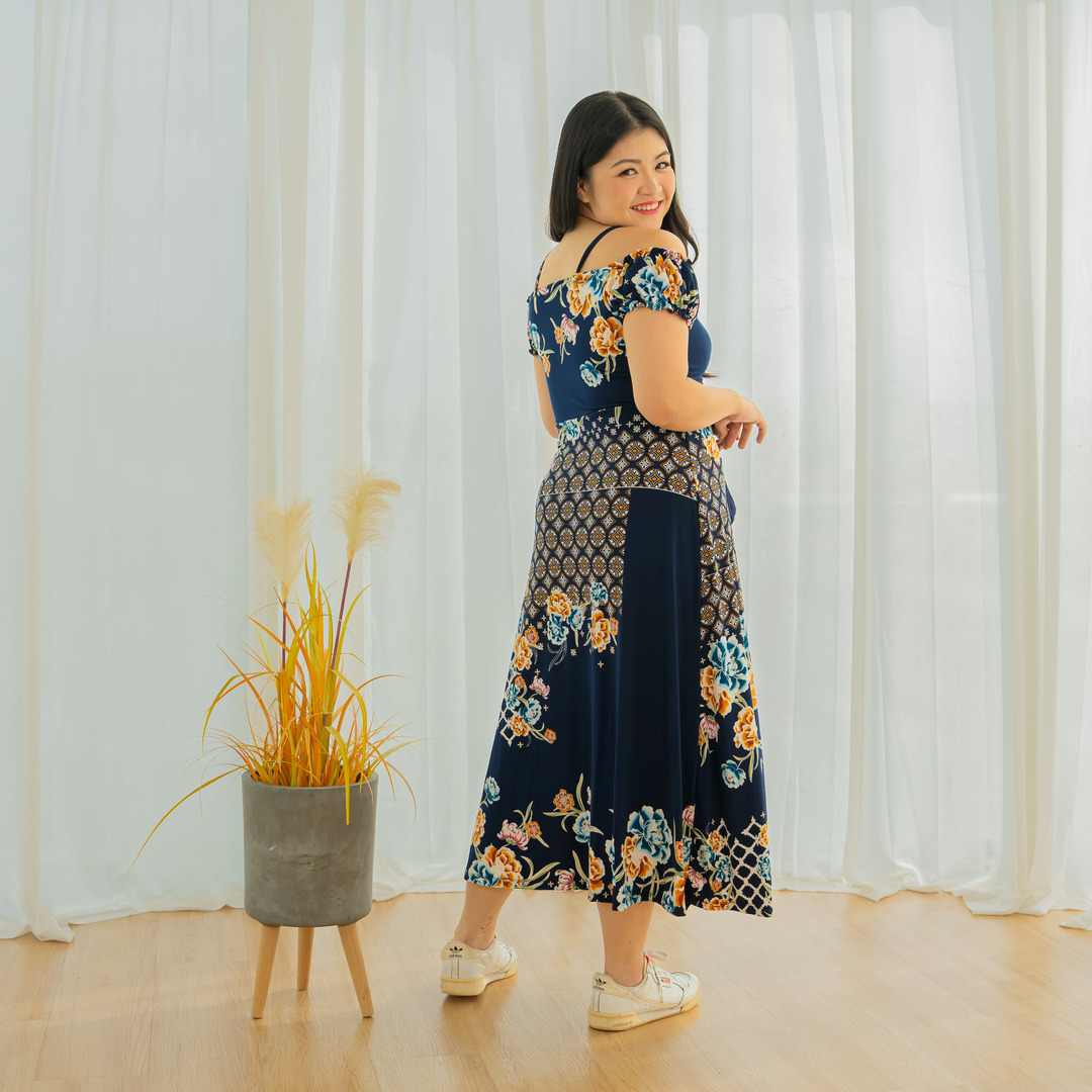 FREYA WILMA DRESS - KYOTO PATCHWORK