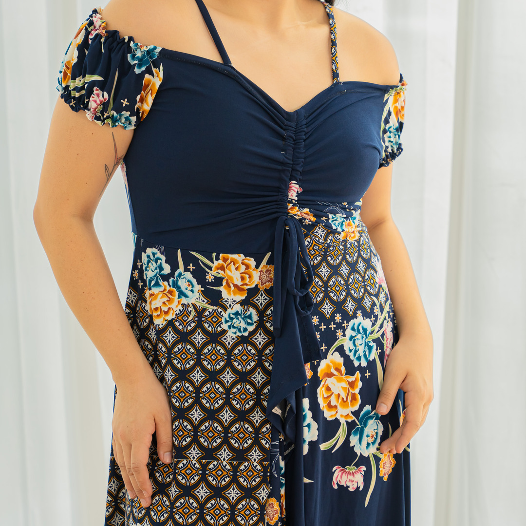 FREYA WILMA DRESS - KYOTO PATCHWORK