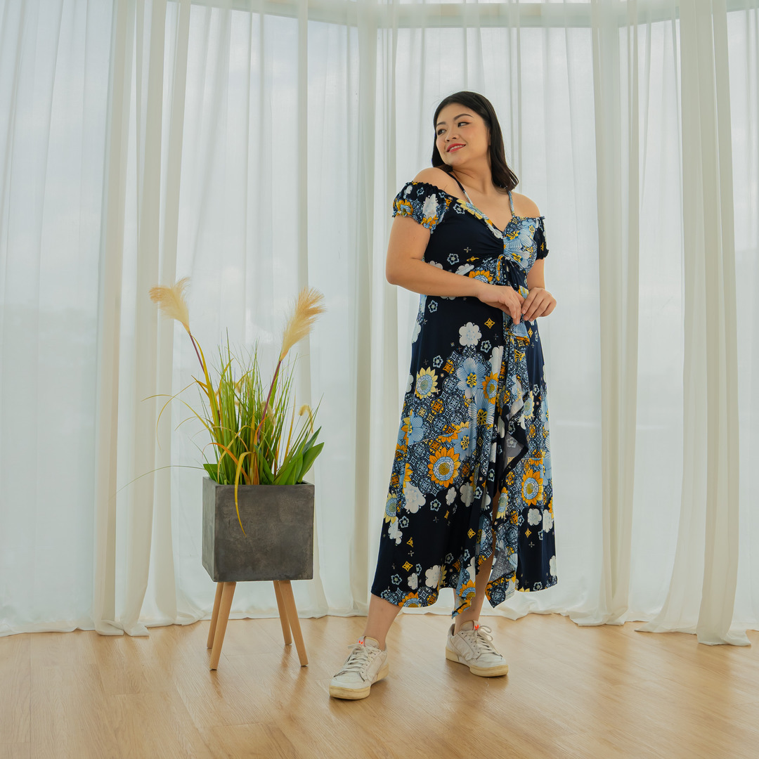 FREYA WILMA DRESS - KYOTO PATCHWORK
