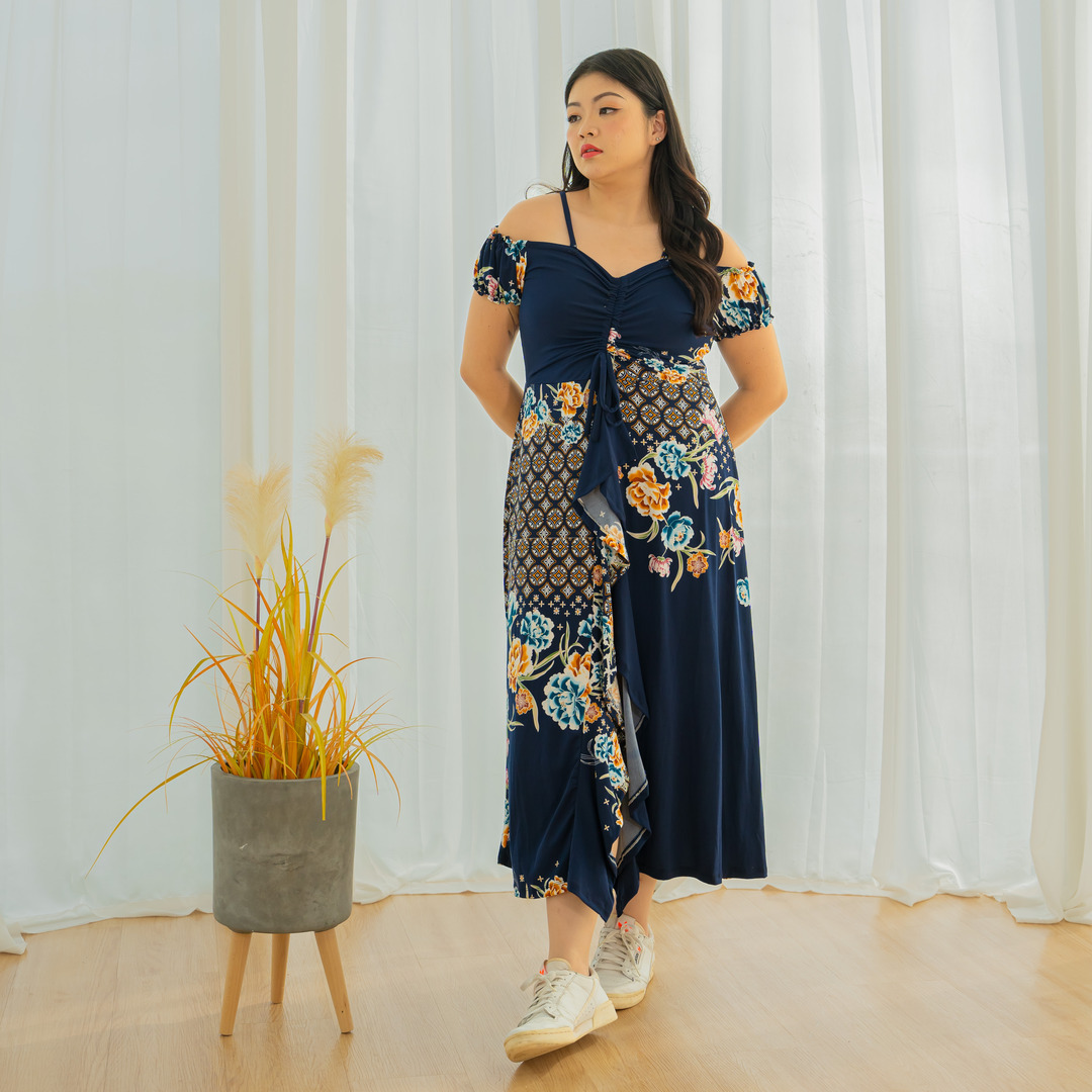 FREYA WILMA DRESS - KYOTO PATCHWORK