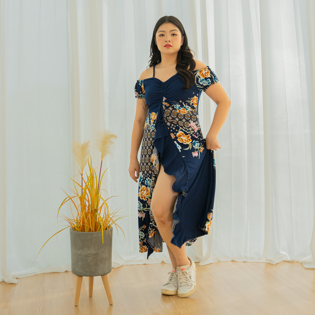 FREYA WILMA DRESS - KYOTO PATCHWORK