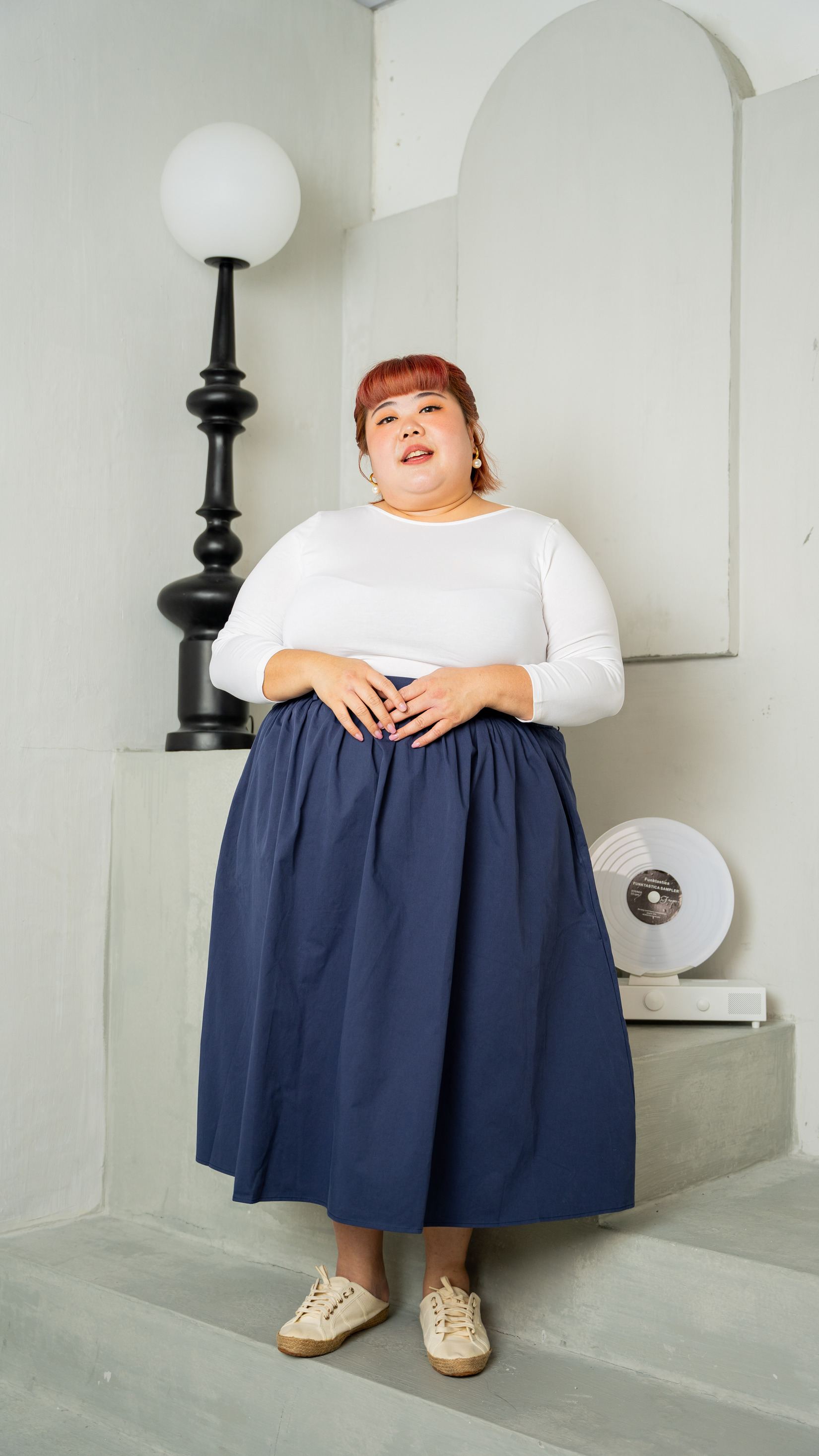  Kelsey Porter Skirt - Navy