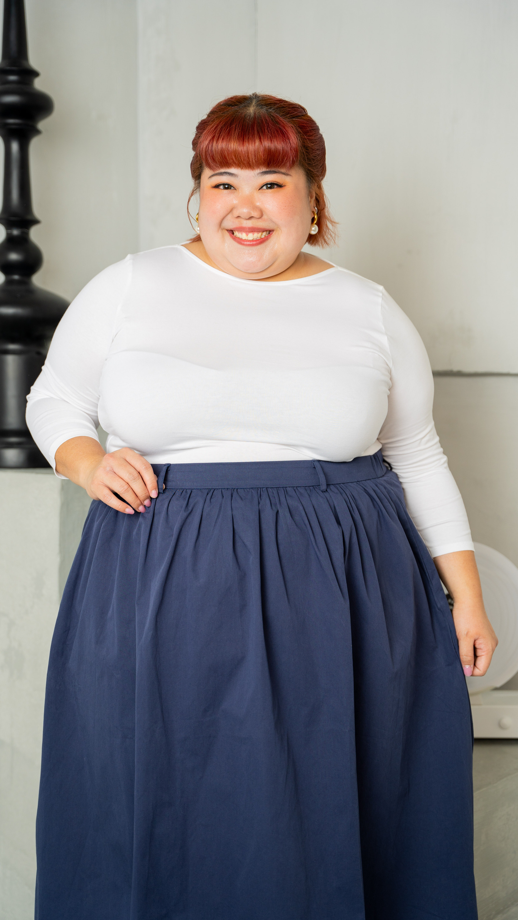  Kelsey Porter Skirt - Navy