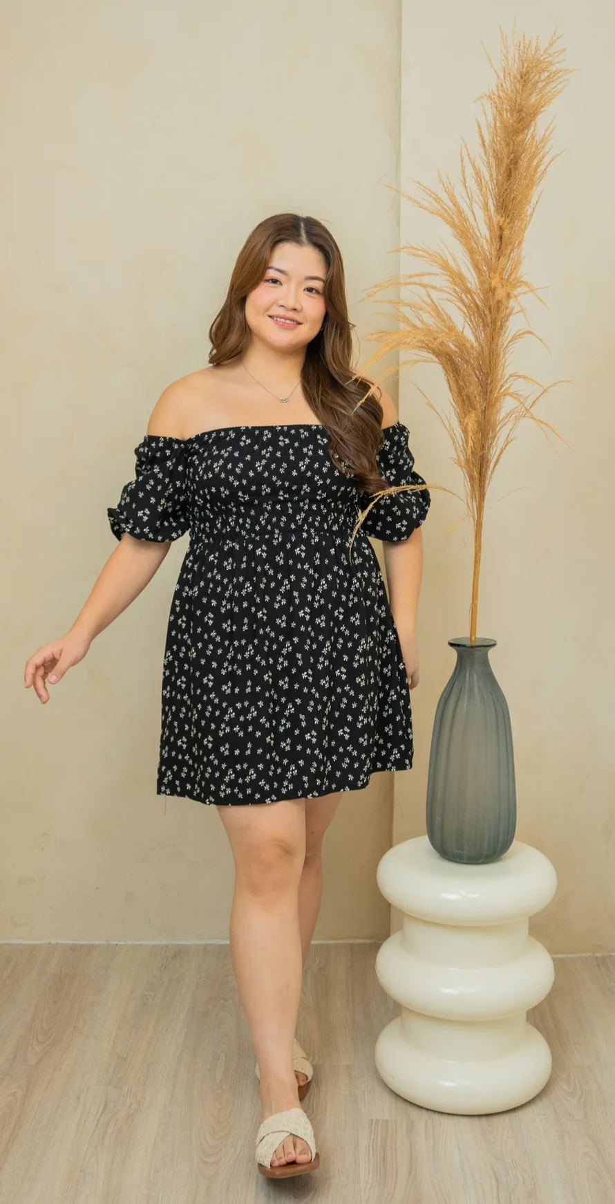 LUNA PANDORA DRESS - MISTY FLORAL