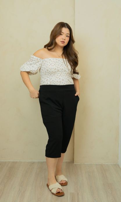 CALEY CALSON CULOTTES - BLACK