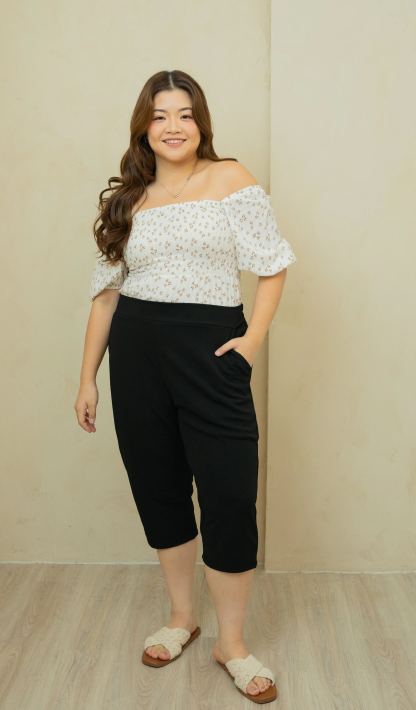 CALEY CALSON CULOTTES - BLACK