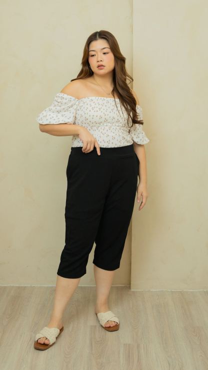 CALEY CALSON CULOTTES - BLACK