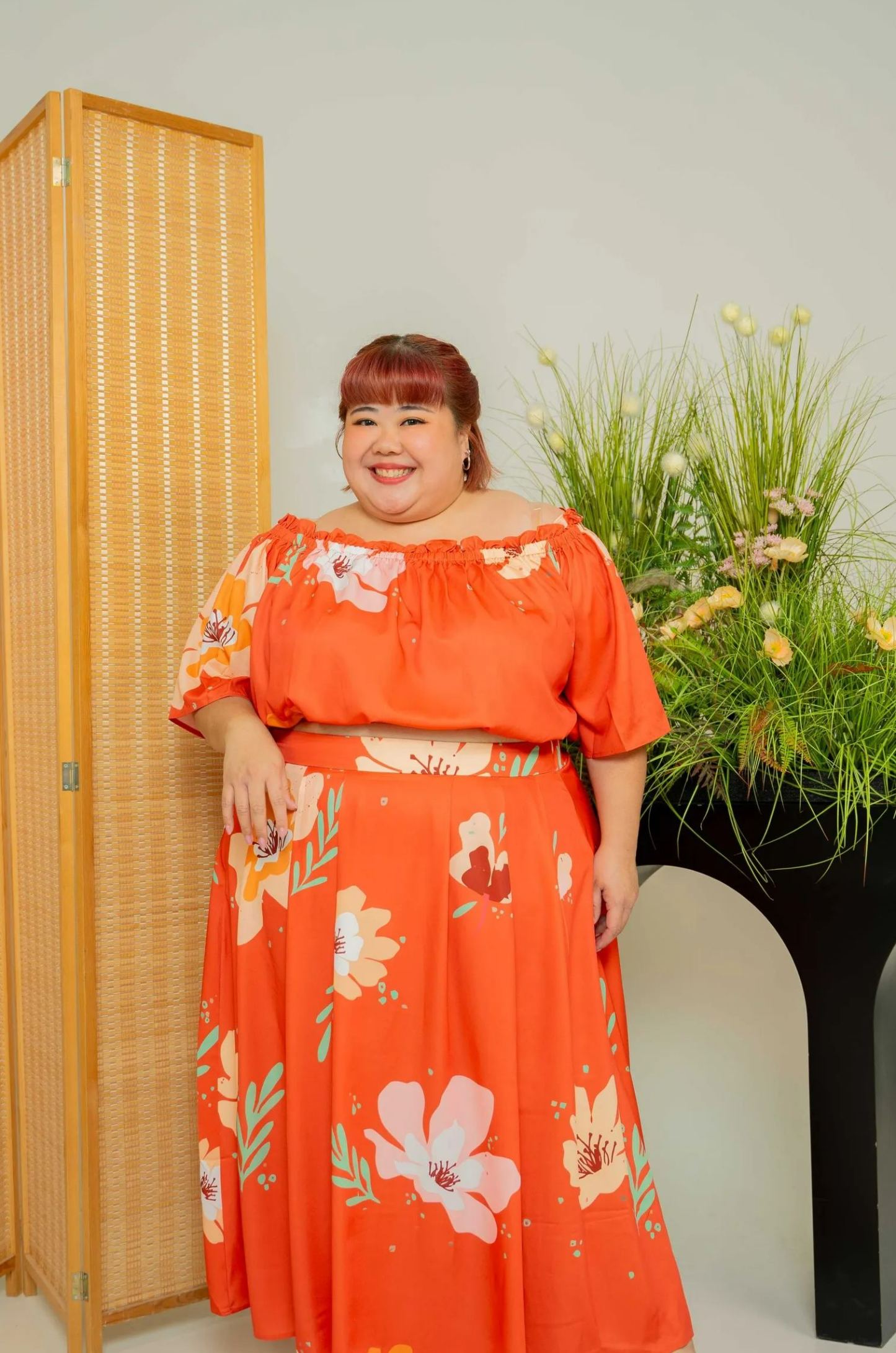 KATHLEEN FLORAL TALES DRESS