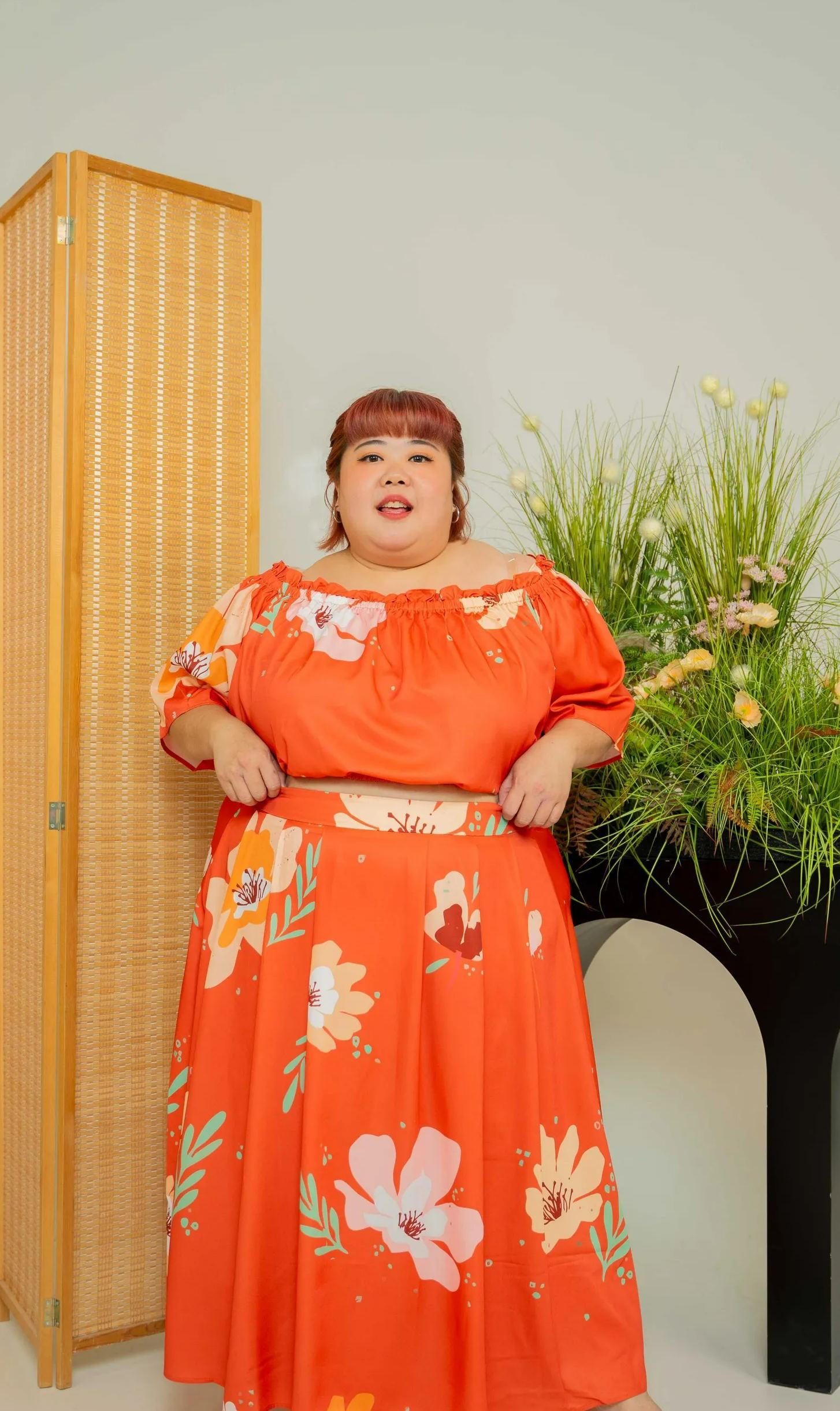 KATHLEEN FLORAL TALES DRESS