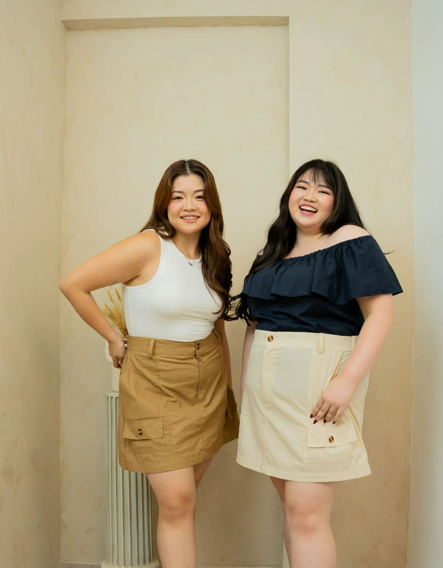 PARKER UTILITY SKIRT - TOFFEE