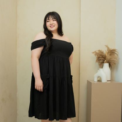 GISELLE BELLA DRESS - BLACK