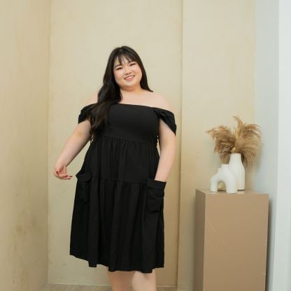 GISELLE BELLA DRESS - BLACK