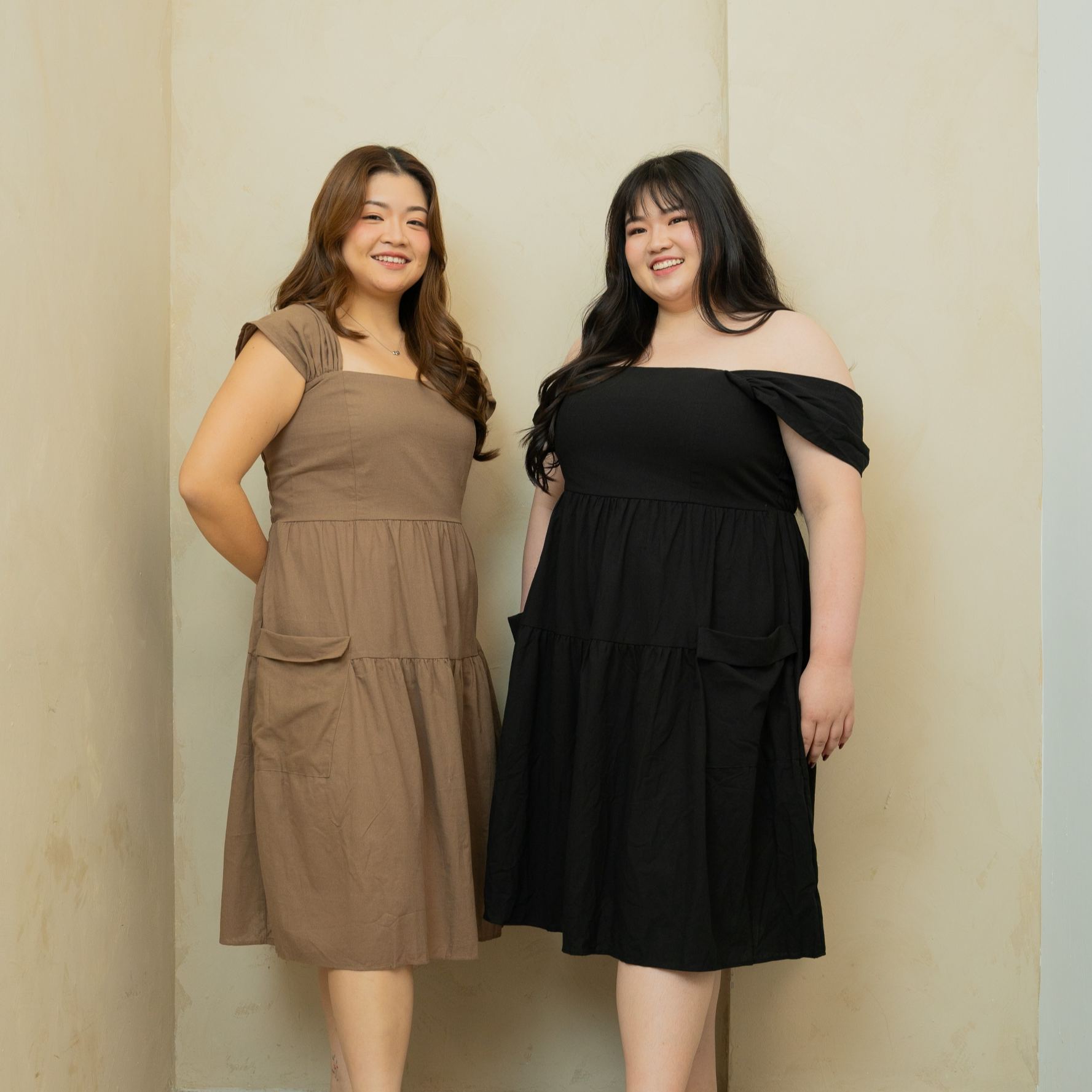 GISELLE BELLA DRESS - BLACK