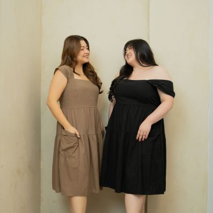 GISELLE BELLA DRESS - BLACK