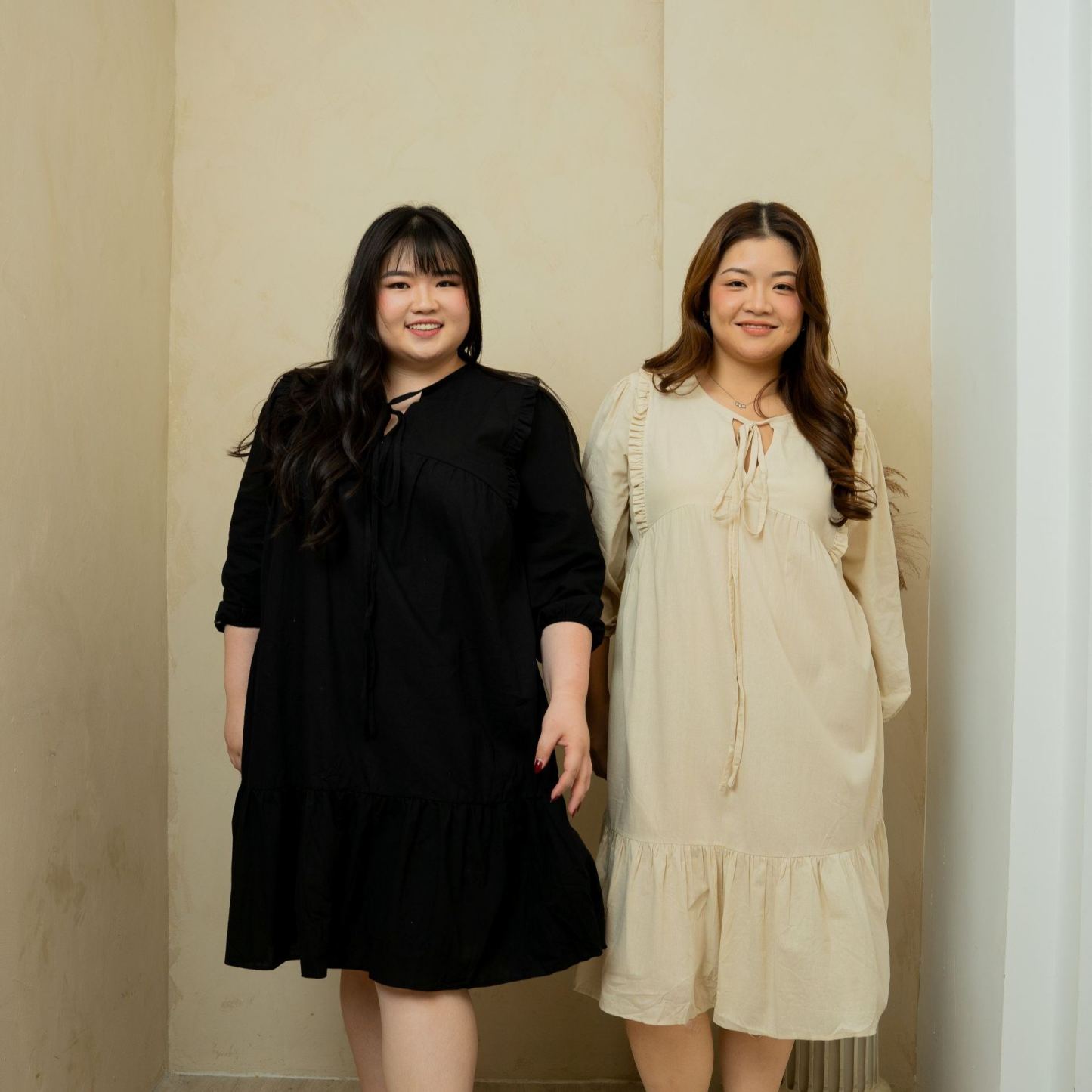 JUDITH WANDERER DRESS - BLACK