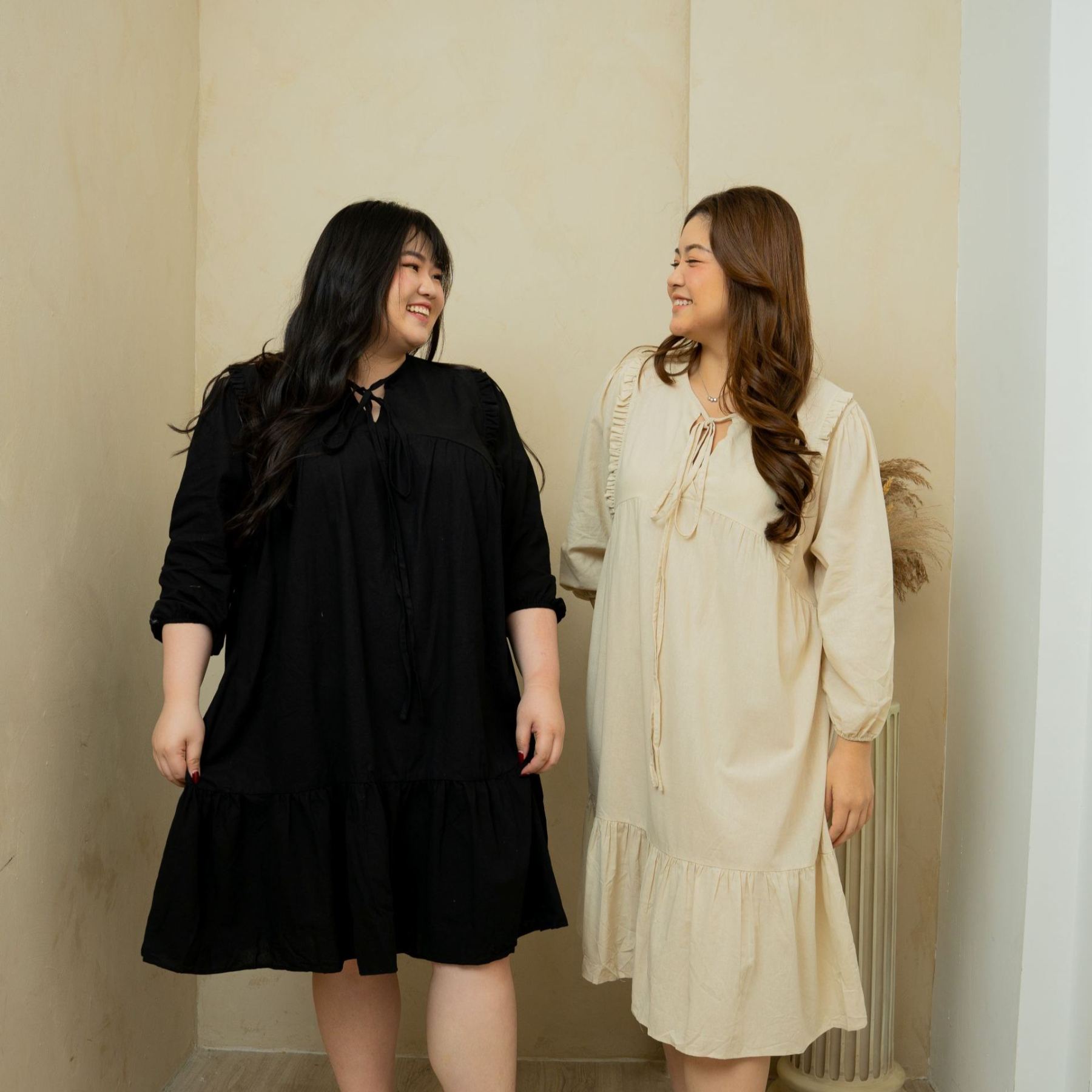 JUDITH WANDERER DRESS - BLACK