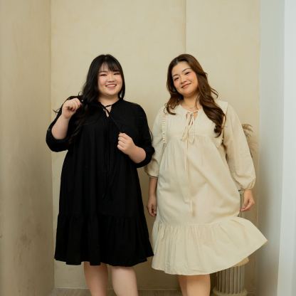 JUDITH WANDERER DRESS - VANILLA