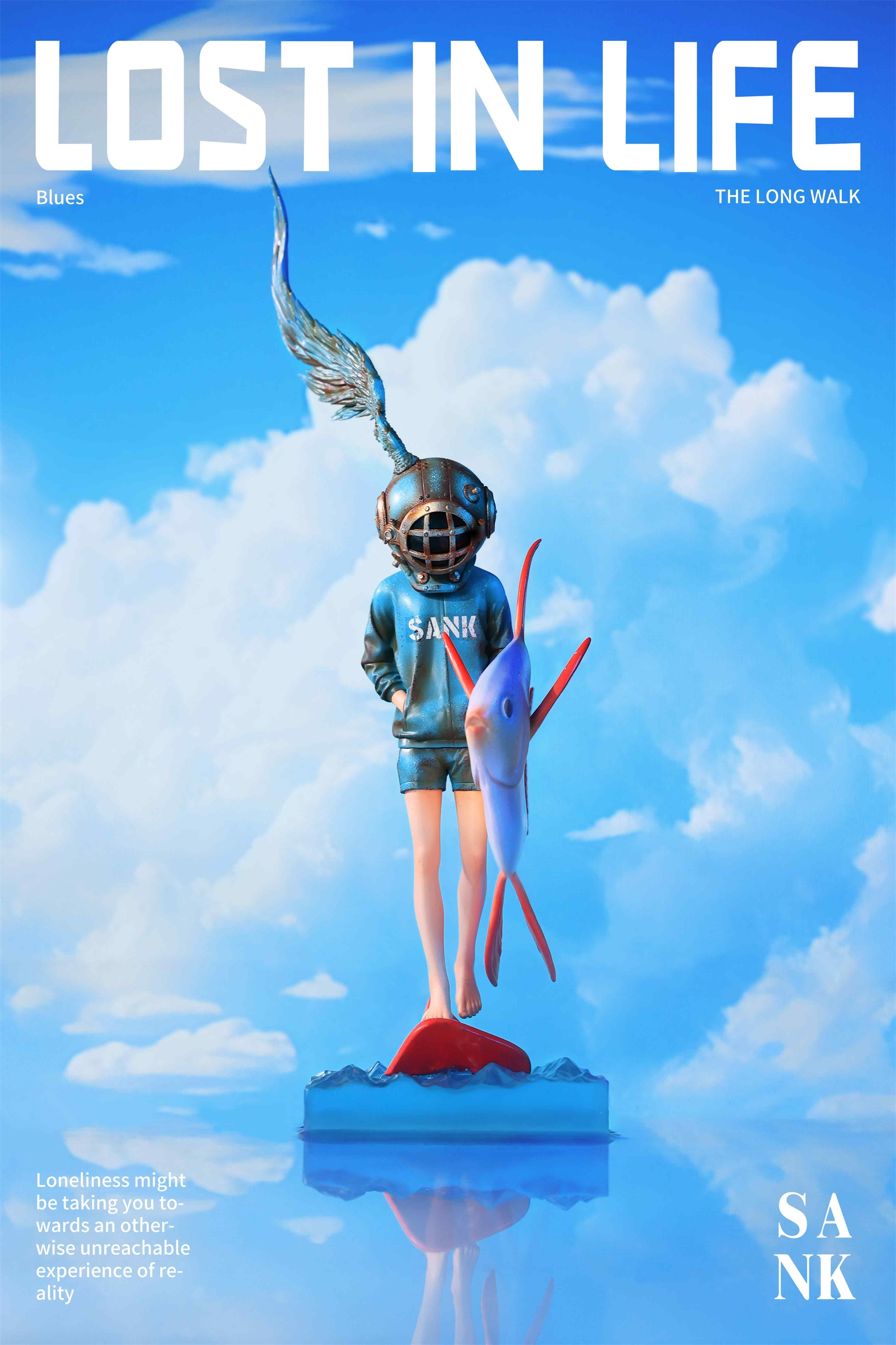 PRE ORDER Lost in Life-The Long walk-Blues