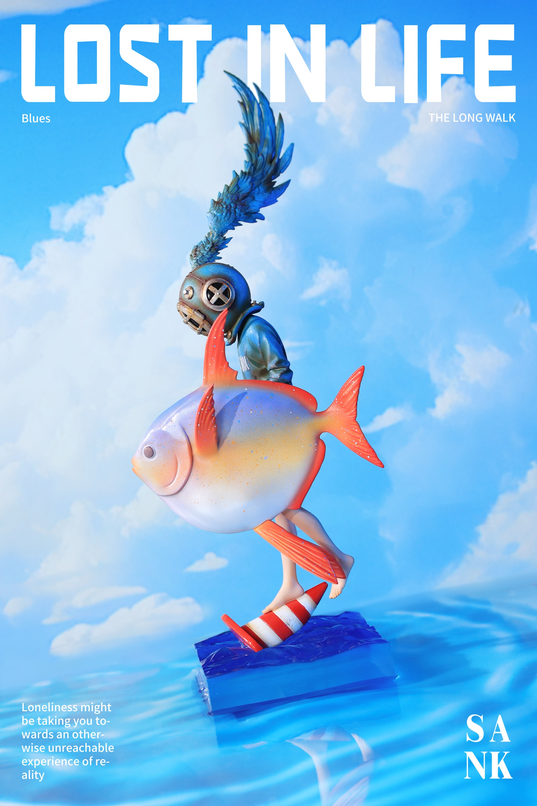 PRE ORDER Lost in Life-The Long walk-Blues