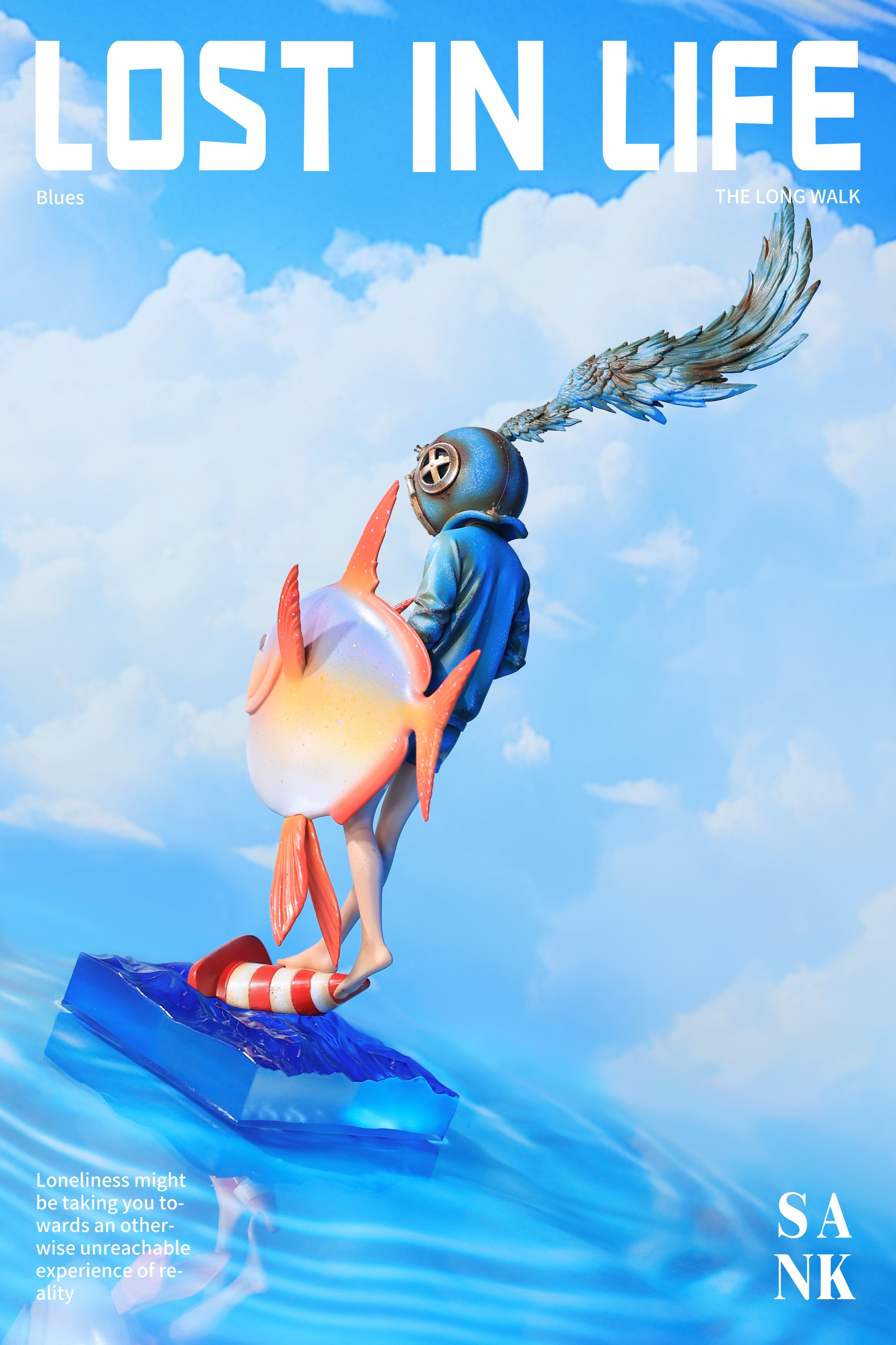 PRE ORDER Lost in Life-The Long walk-Blues