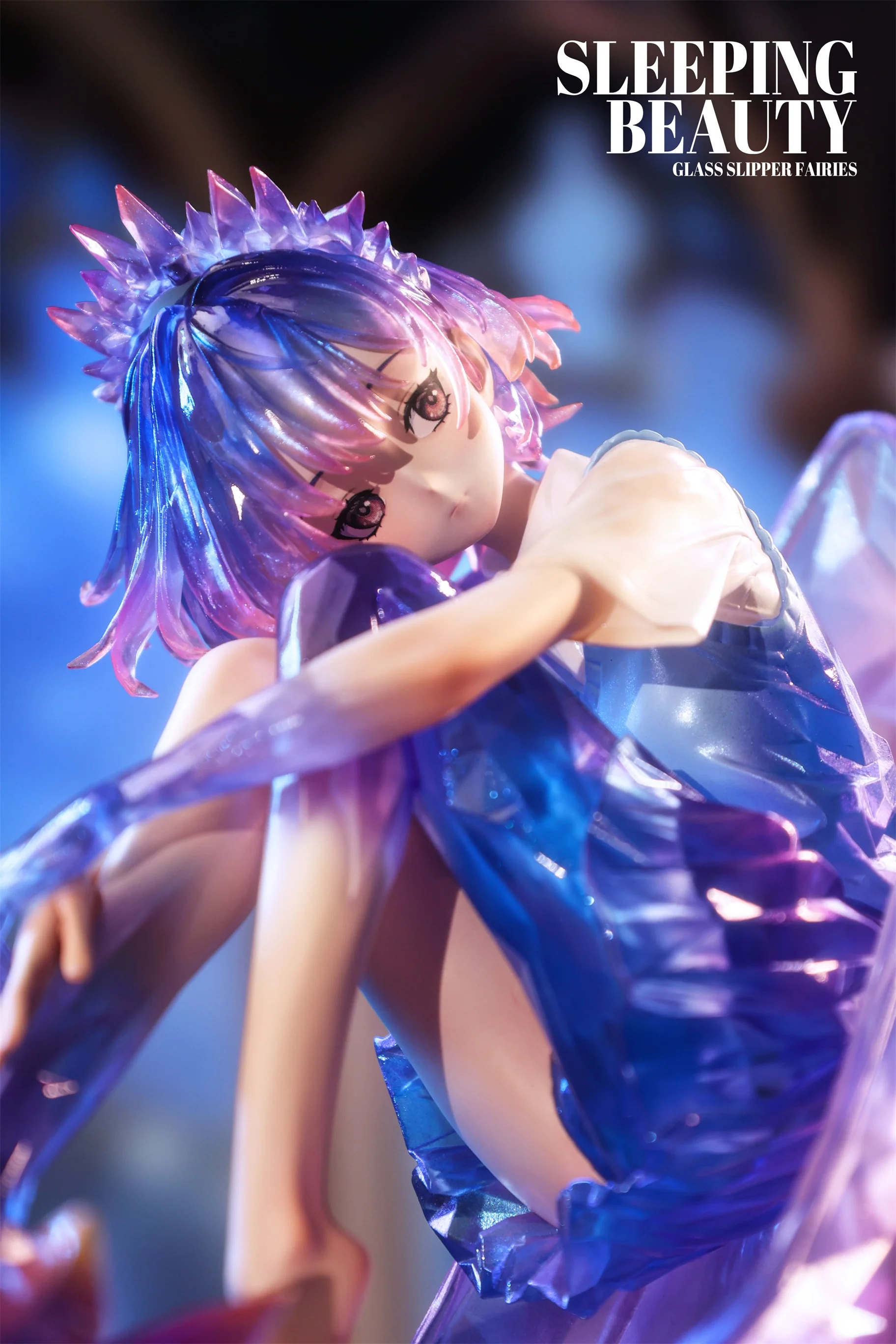 SLEEPING BEAUTY GLASS SLIPPERS FAIRIES