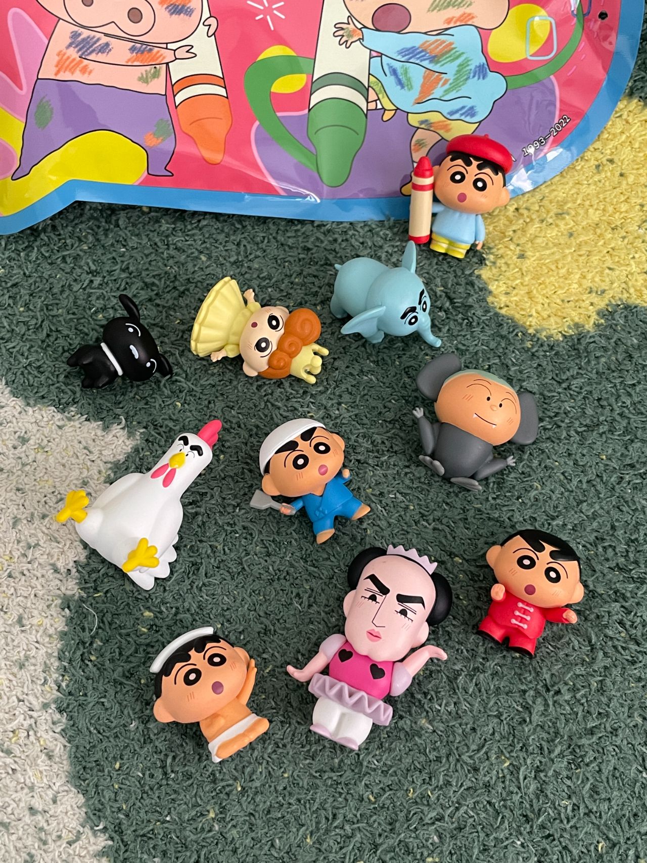 Crayon Shinchan Mini Figures Movie Adventure Blind Box Series