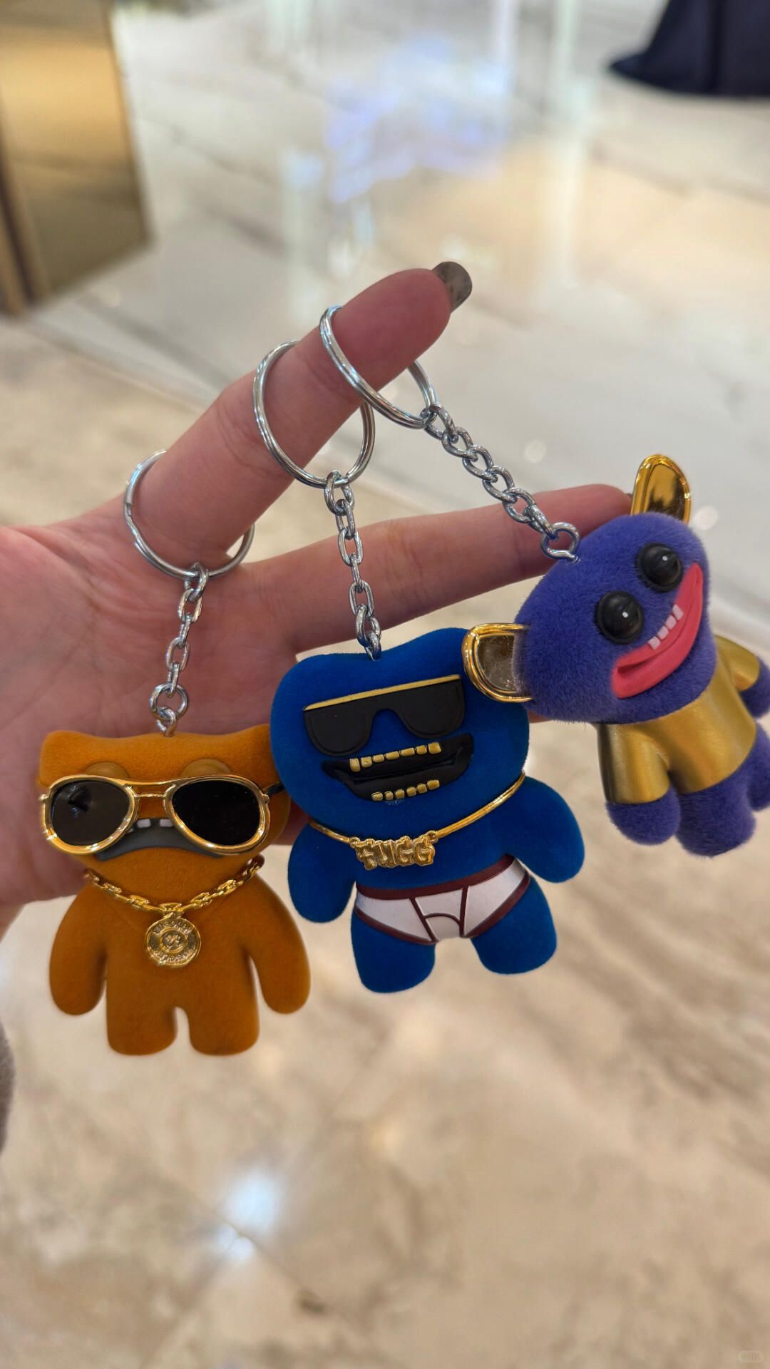 FUGGLER GOLD EDITION KEYCHAIN