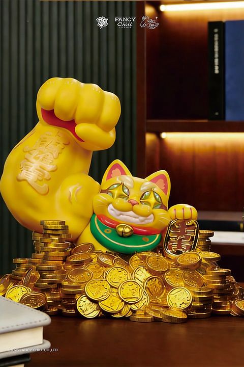GREAT POWER FORTUNE CAT - GOLDEN MOUNTAIN