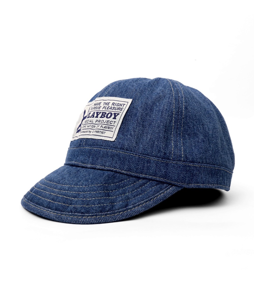 XAP-Denim short brim hat