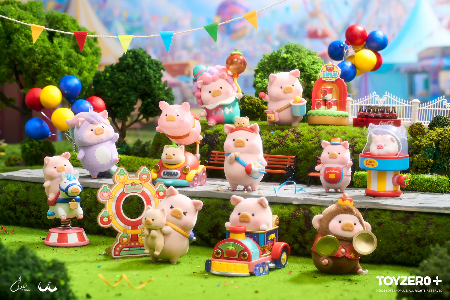 LuLu the Piggy - Animal Party Series