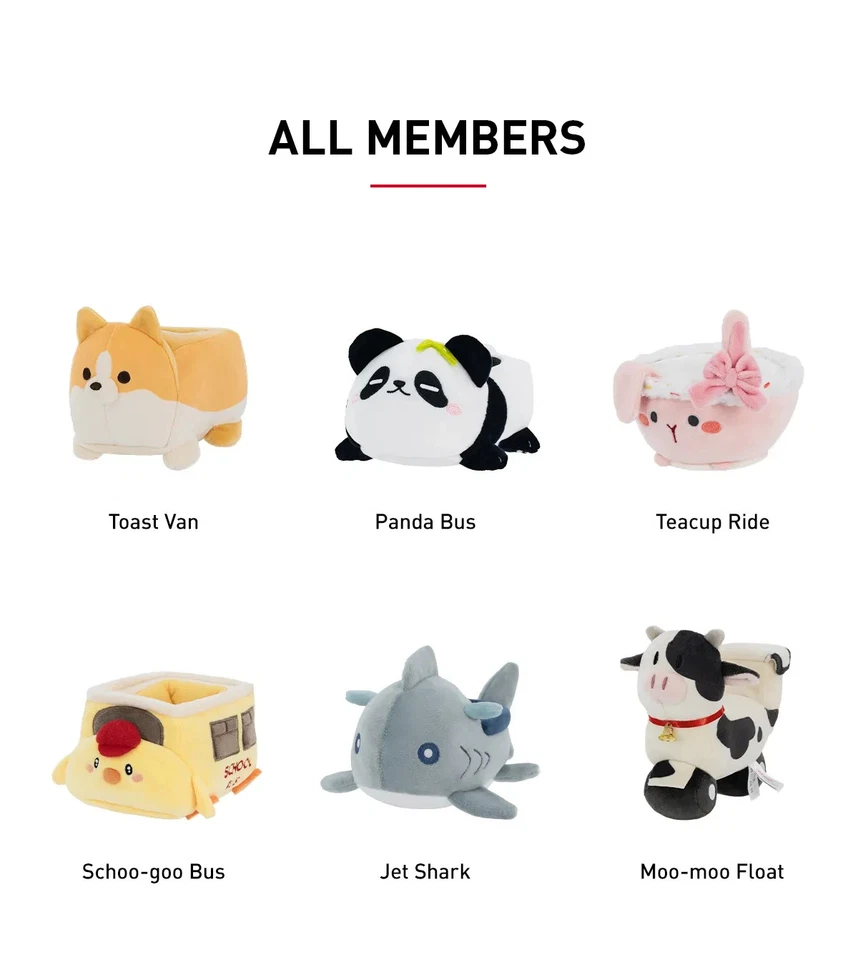 GONG Original Roaming Series Plush Toy Car Round2 Blind Box