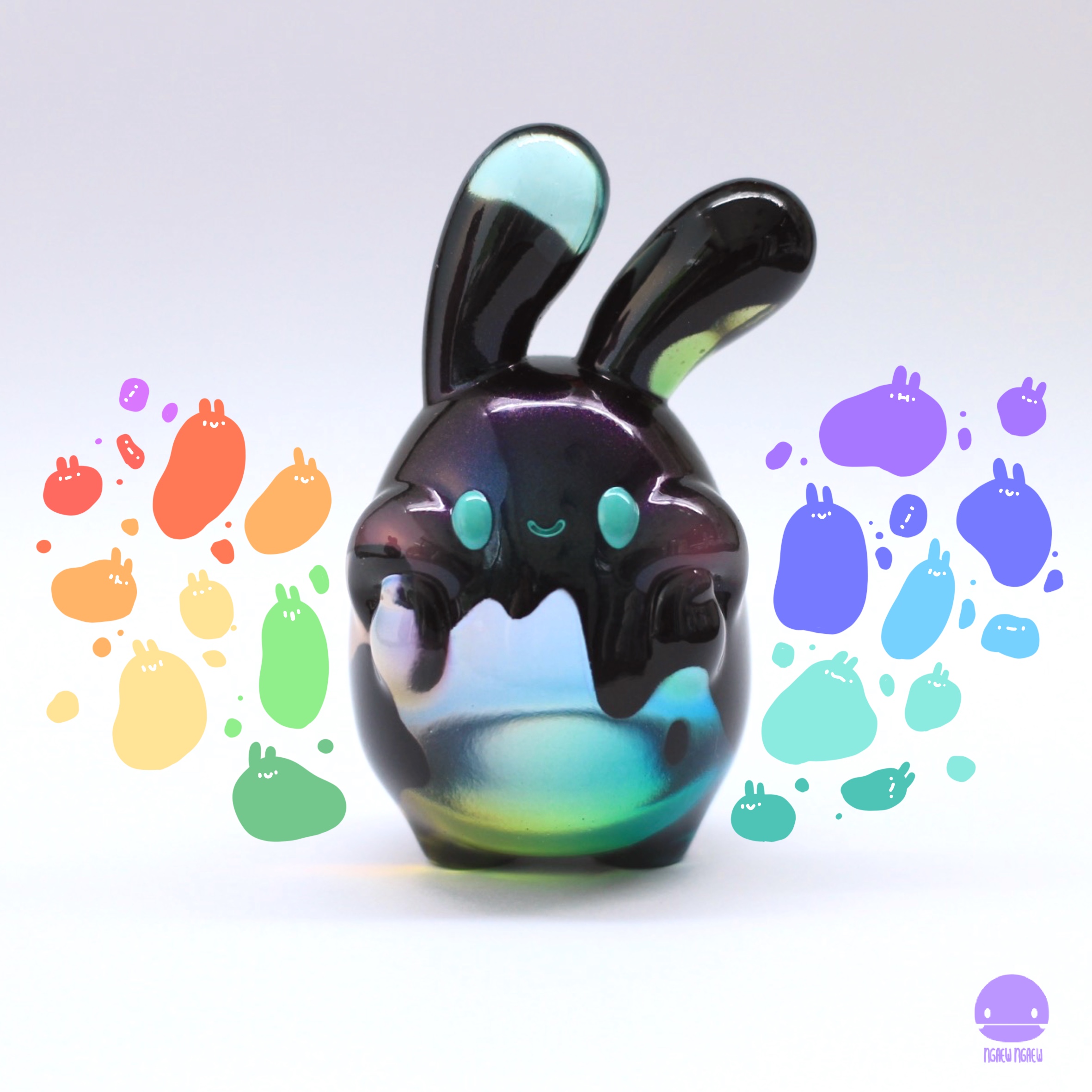 Ngaew Ngaew Dip Dye  Day & Night