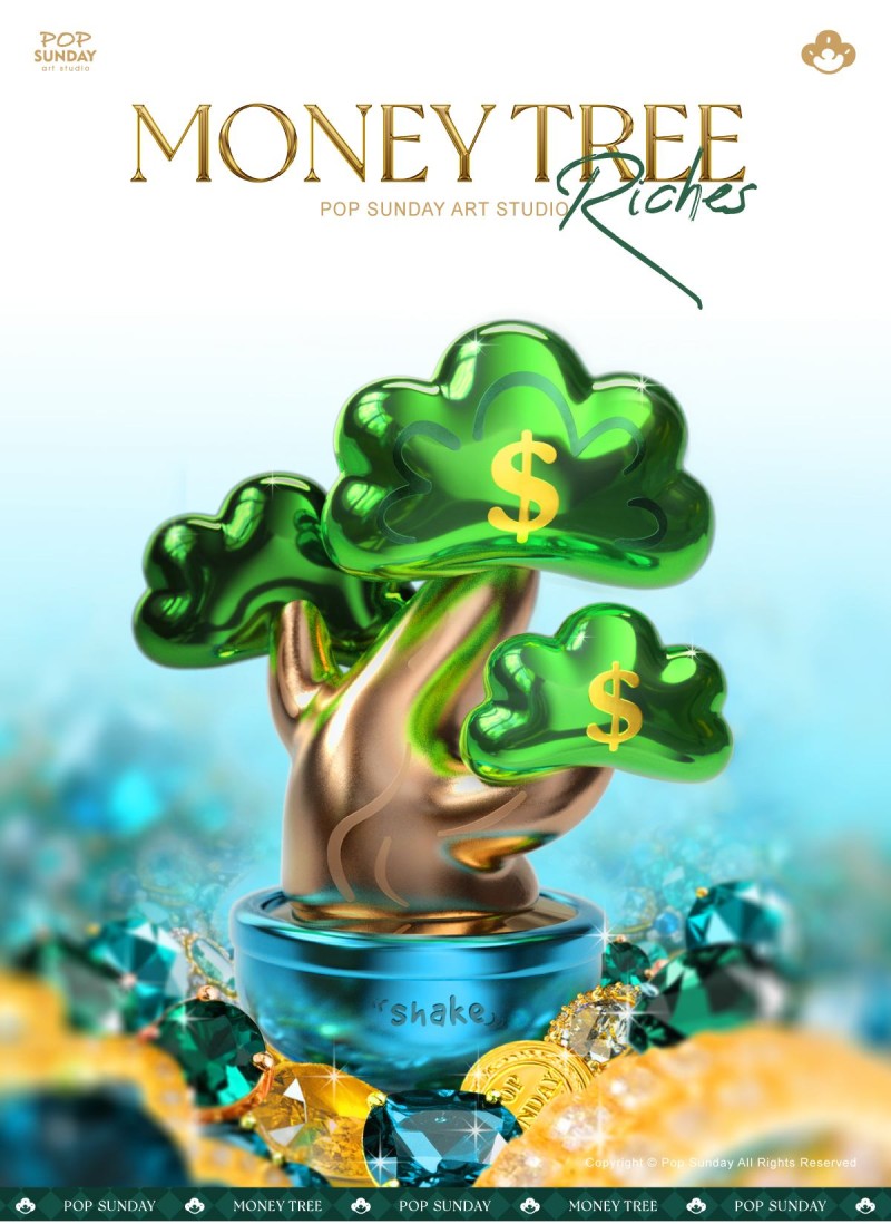 MONEY TREE RICHES ART TOY