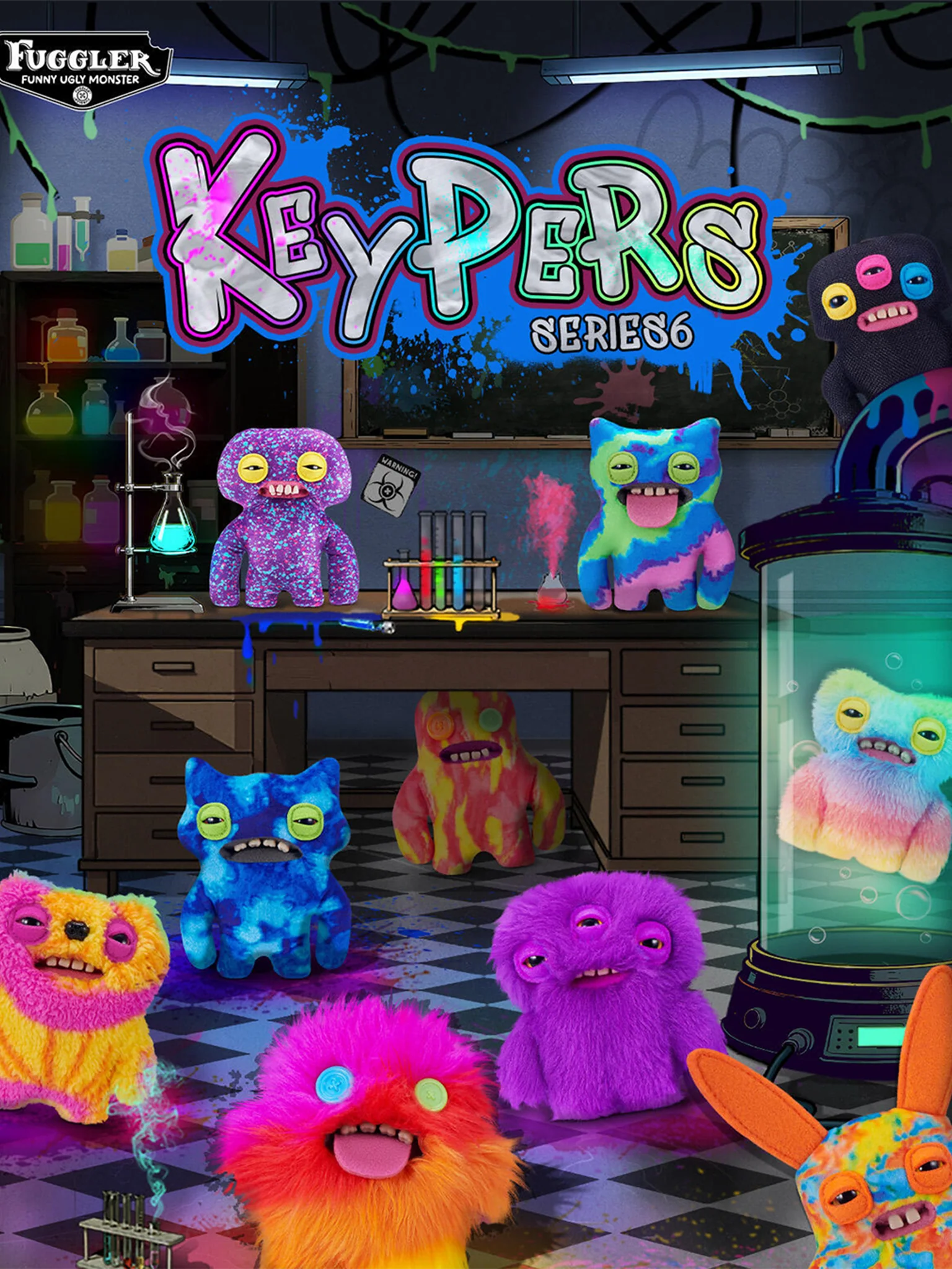 FUGGLER Keychain Series (6th Generation) Plush Blind Box