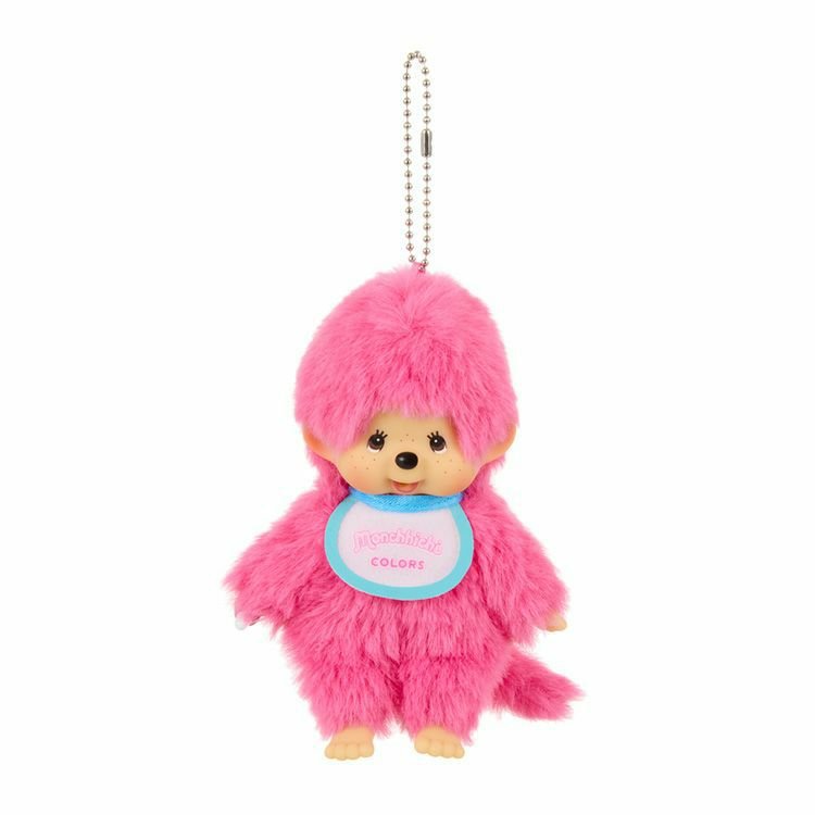 Monchhichi Colors Keychains (Hot Pink)