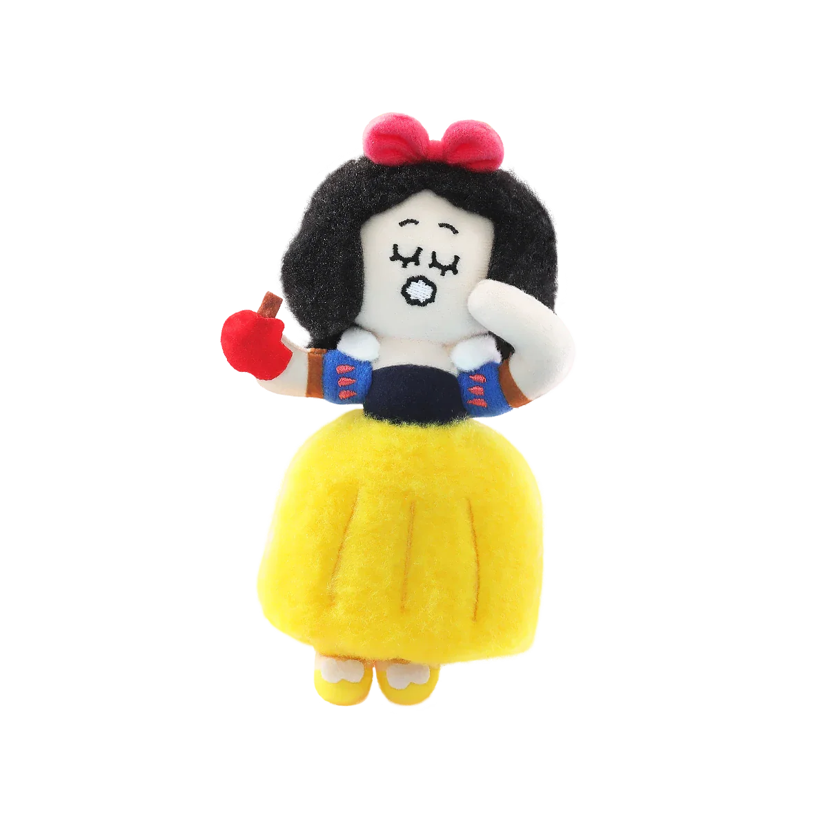 DISNEY PRINCESSES ON THE RUN PLUSH KEYCHAIN