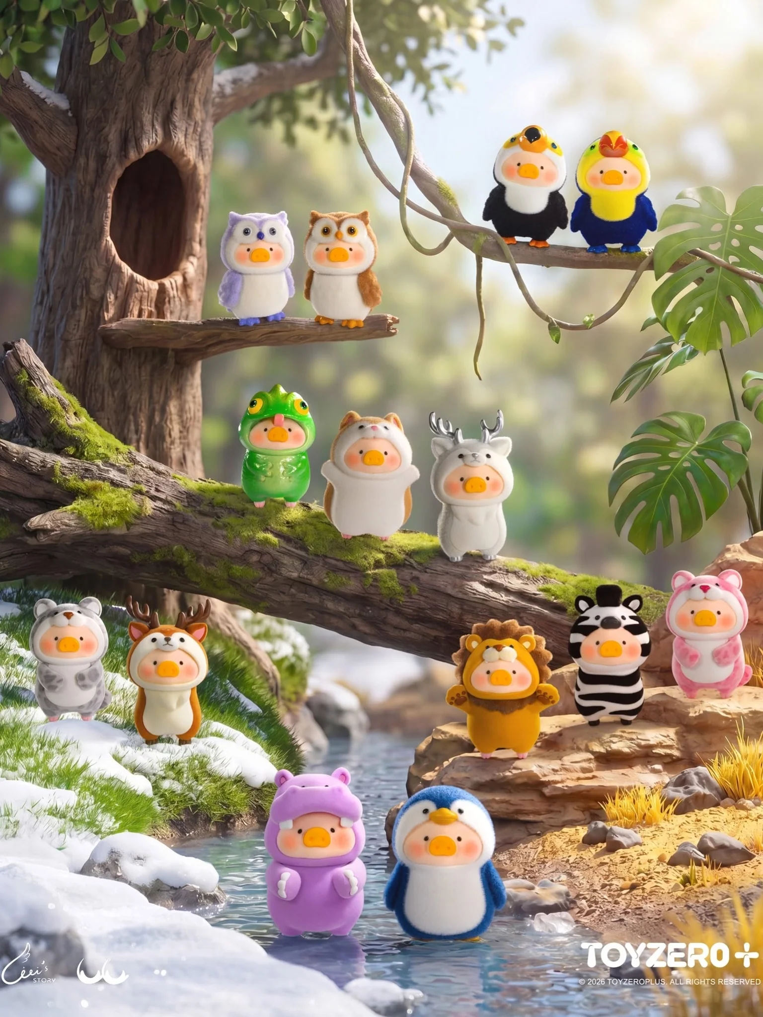 LuLu the Piggy-Animal Party Vol. 2 Series Blind Box