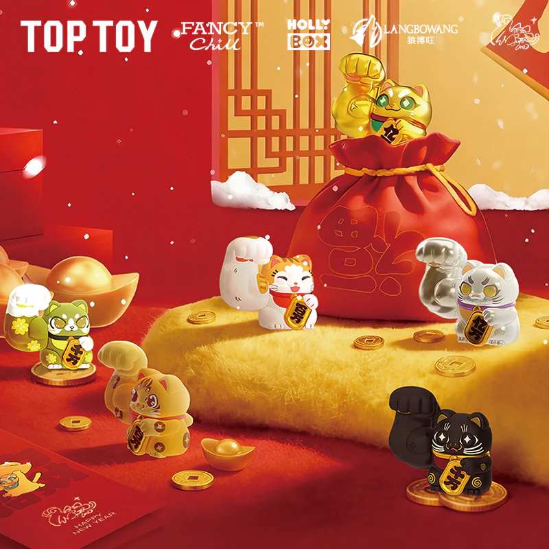 GREAT POWER FORTUNE CAT MINI BLIND PACK