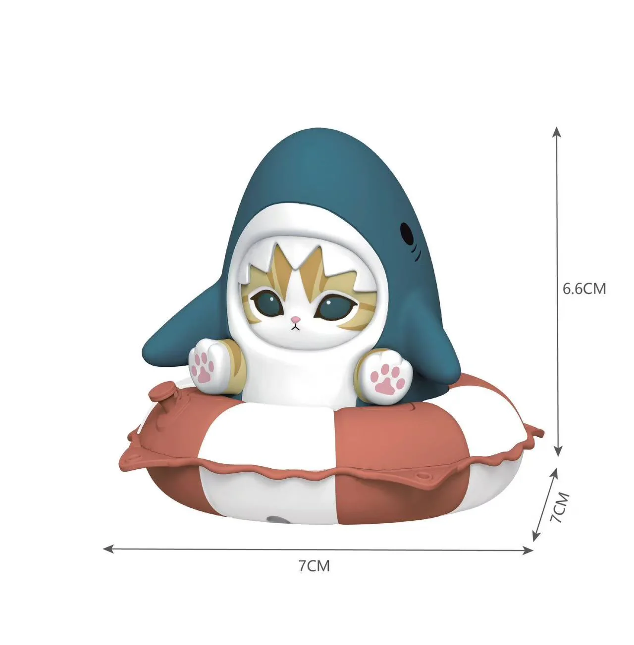 Mofusand Swimming Ring Stamp Blind Box