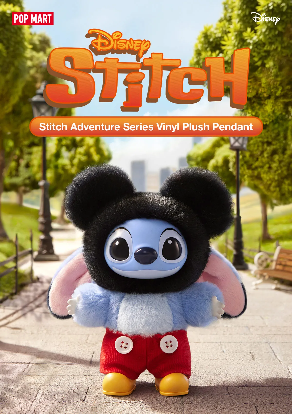 STITCH ADVENTURE VINYL PLUSH
