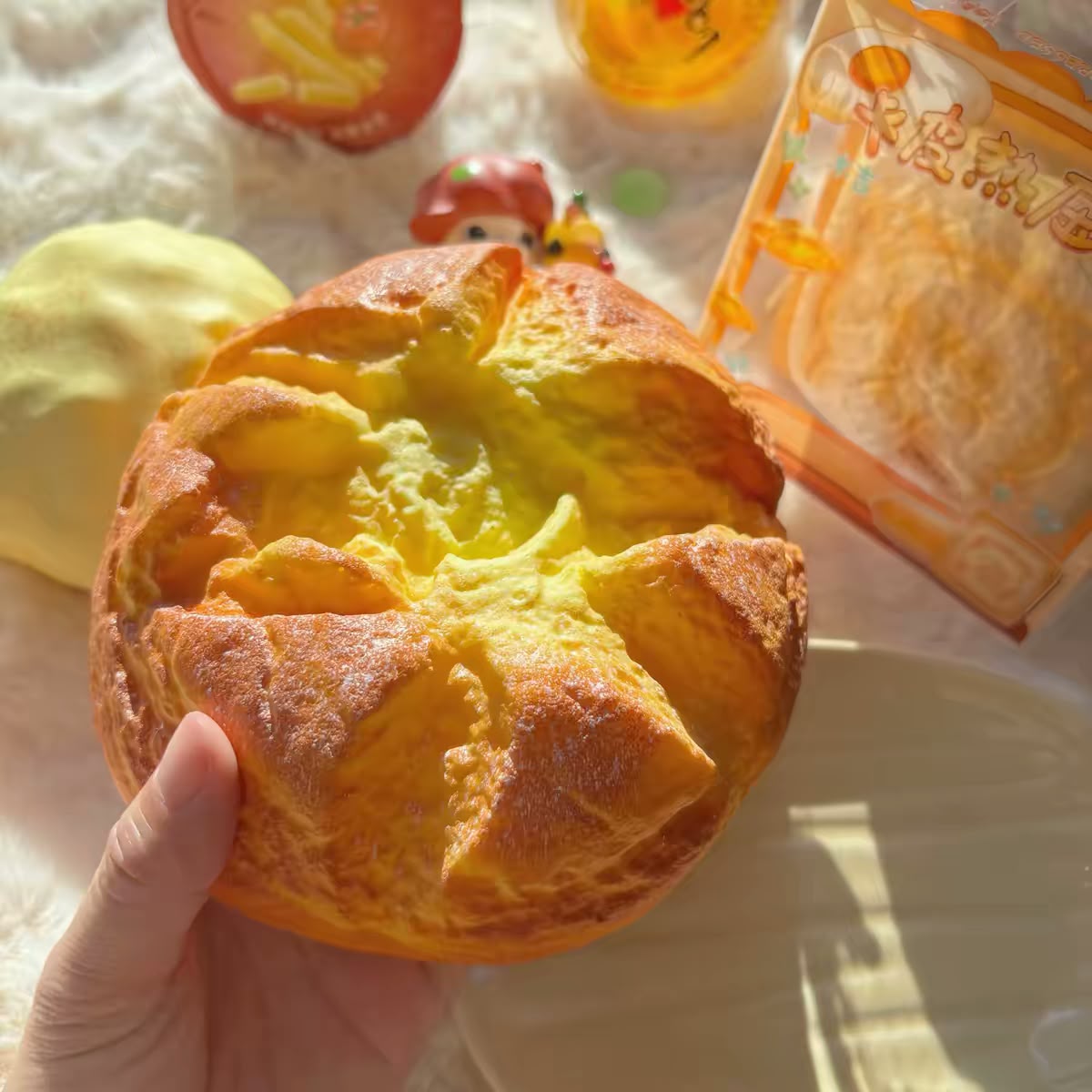 Moozy Butter Polo Bun Squishy