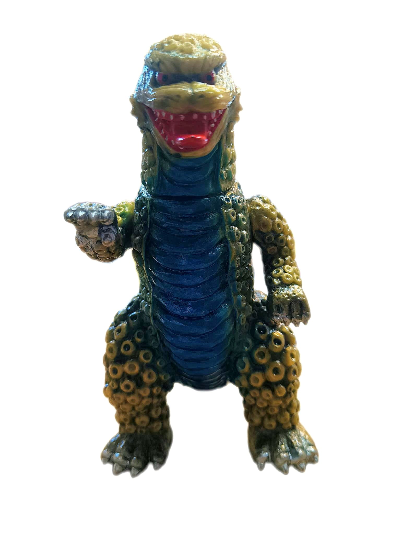 SUNGUTS Sofubi Kaiju (Gold-Blue)