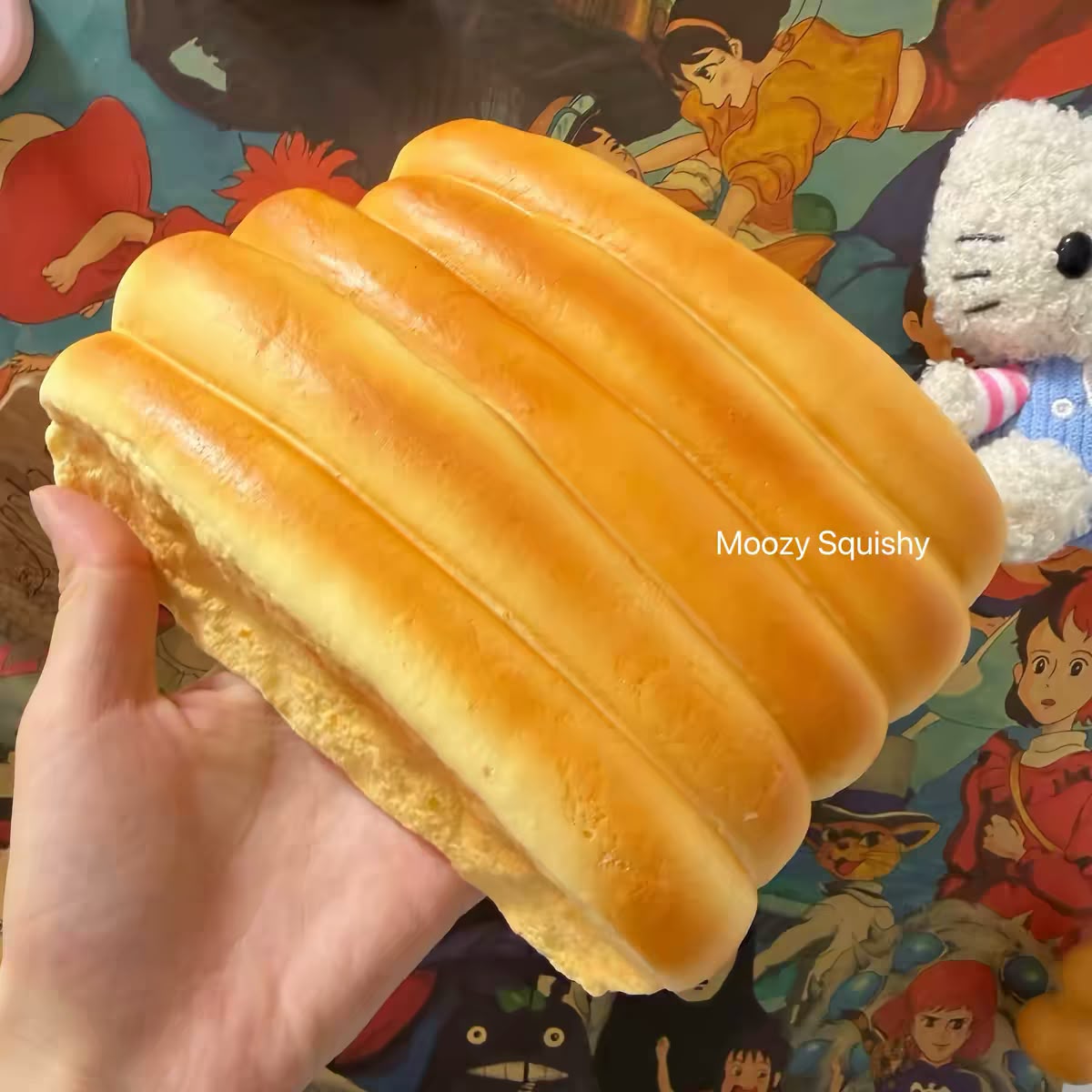 Fresh Milk Bread Rolls Squishy