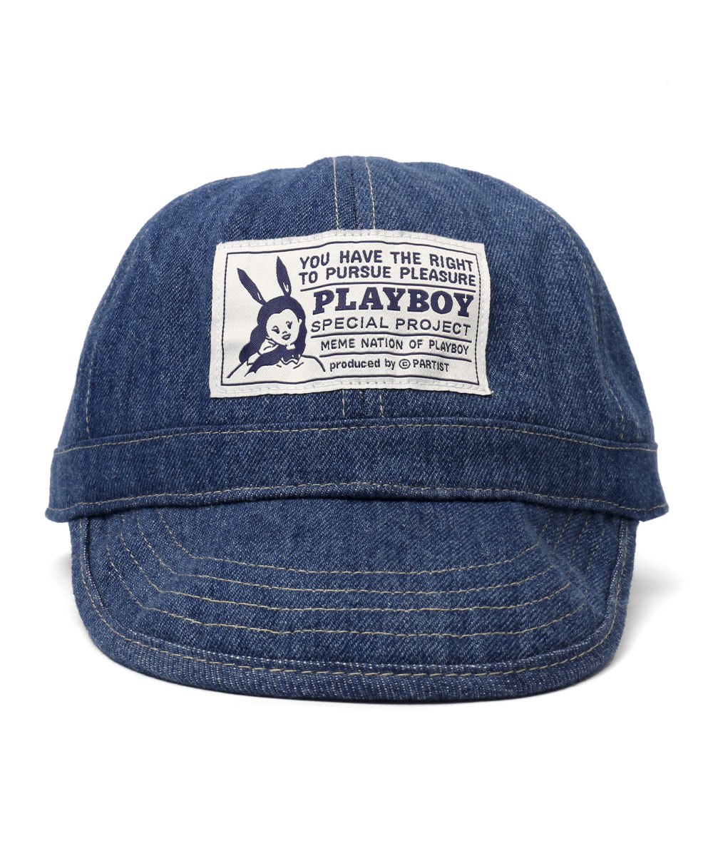 XAP-Denim short brim hat