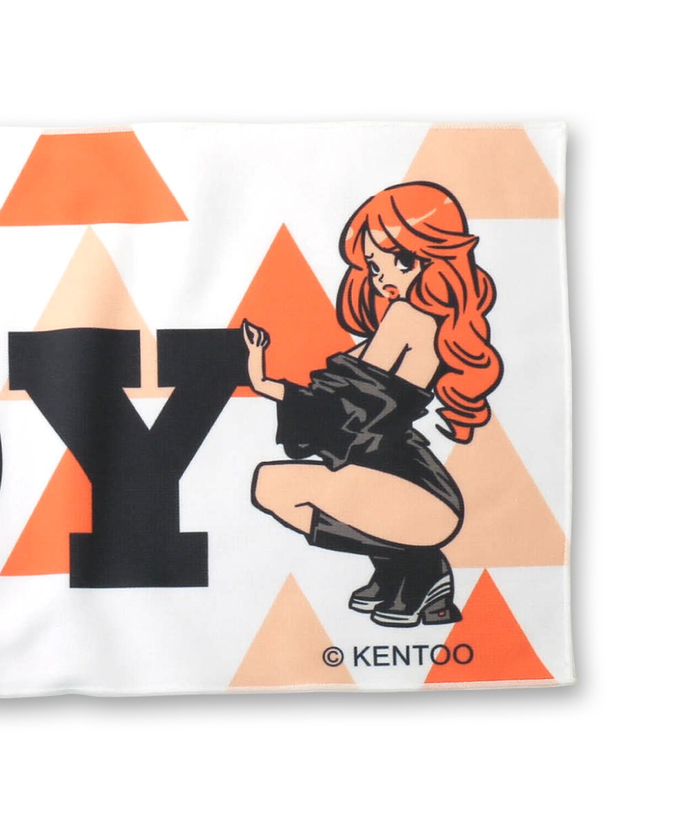 KENTOO - Towel (WHITE) (BLACK)