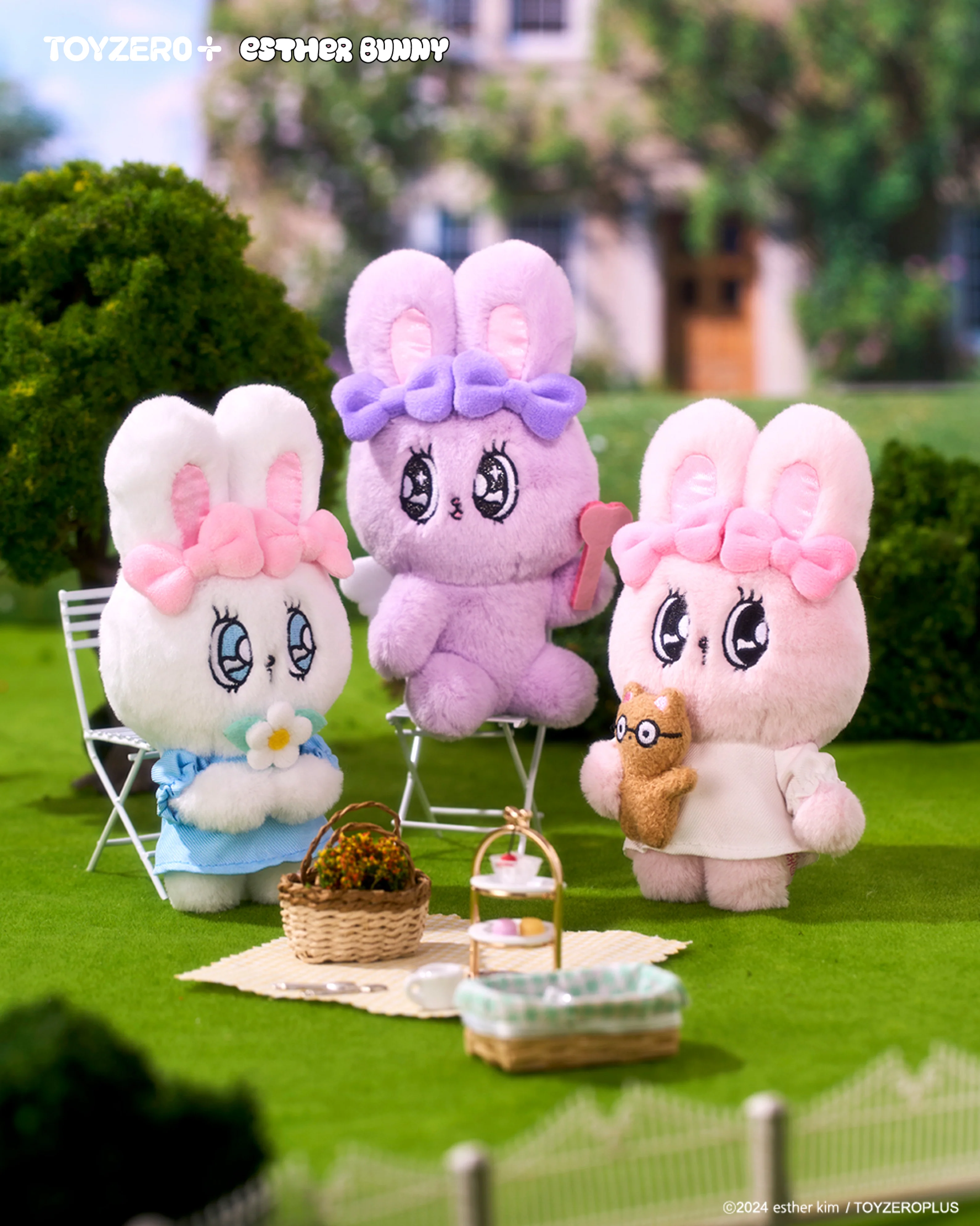 Esther Bunny Sweet Date Plush Keychain Blind Box Series